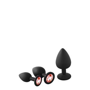 Dream Toys - Fant*ASS*tic - Anal Training Kit - 3 Butt Plugs - Siliconen - Robijn