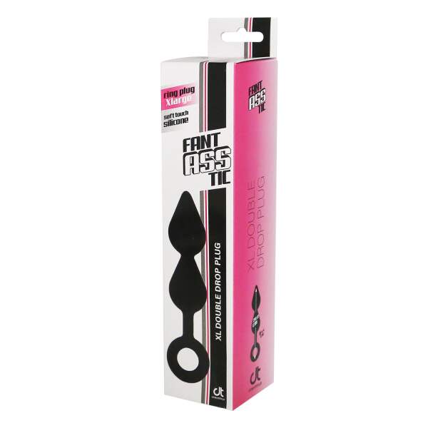 Dream Toys - Fant*ASS*tic - Butt Plug - XL Double Drop - Siliconen - Afbeelding 5