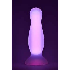Dream Toys - Radiant - Butt Plug - Large - Glow in the Dark - Soft Siliconen -Paars