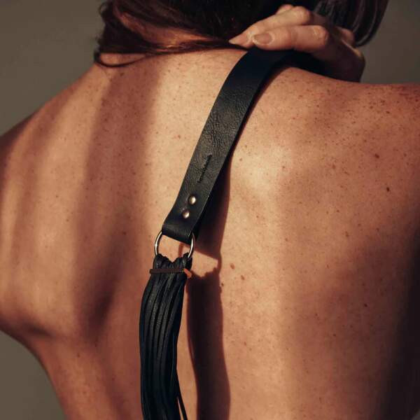 Bijoux Indiscrets - MAZE - Flogger PU-Leer - Afbeelding 3