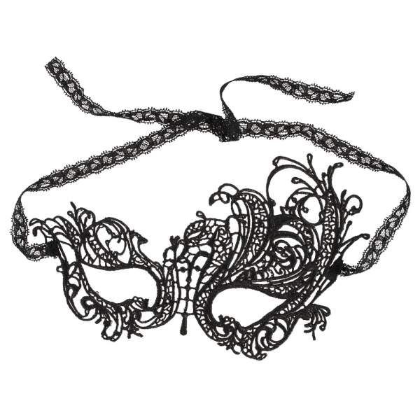 Cottelli Collection - Masker - Kant - Zwart - Afbeelding 3