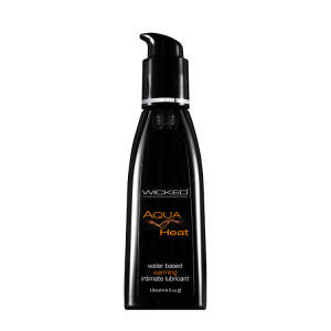 Wicked - Aqua Heat - Verwarmend Glijmiddel - Vegan - Olijfbladextract - Waterbasis- 120 ml