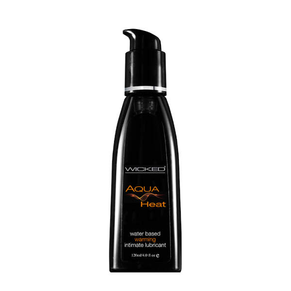 Wicked - Aqua Heat - Verwarmend Glijmiddel - Vegan - Olijfbladextract - Waterbasis- 120 ml