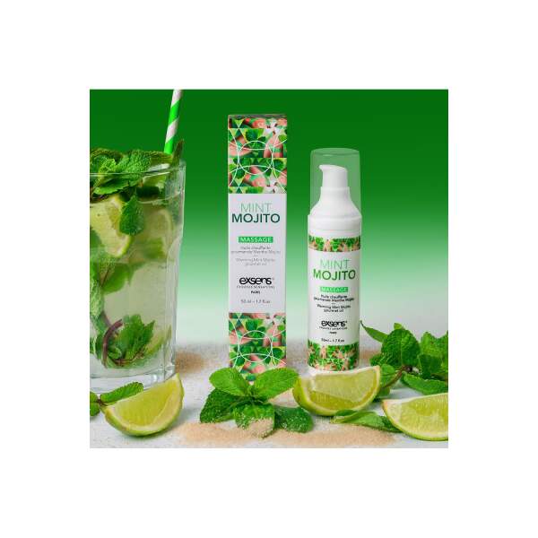 Exsens - Massage Olie - Verwarmend - Mint Mojito
