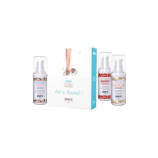 Exsens - Massage Olie - Verwarmend - Gift Set - 3 x 30 ml - Afbeelding 3