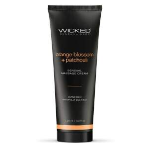 Wicked - Sensual Massage Cream - Orange Blossom + Patchouli - 120 ml