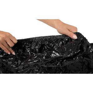 Lack - Lak Laken - Hoeslaken - Elastische Zoom - 220x220 cm - Zwart