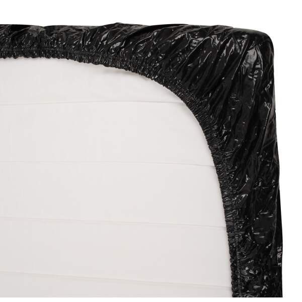 Lack - Lak Laken - Hoeslaken - Elastische Zoom - 220x220 cm - Zwart - Afbeelding 2