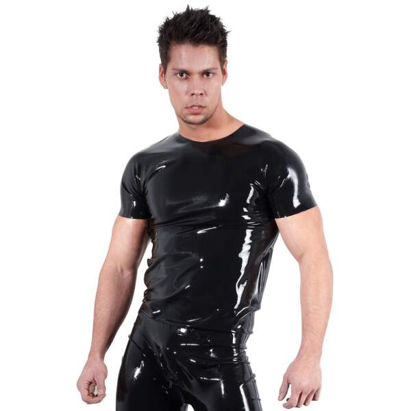 The Latex Collection - Shirt - Latex - Zwart