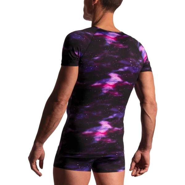 Manstore - M800 - V-Neck Tee - Lycra - Space - Afbeelding 3