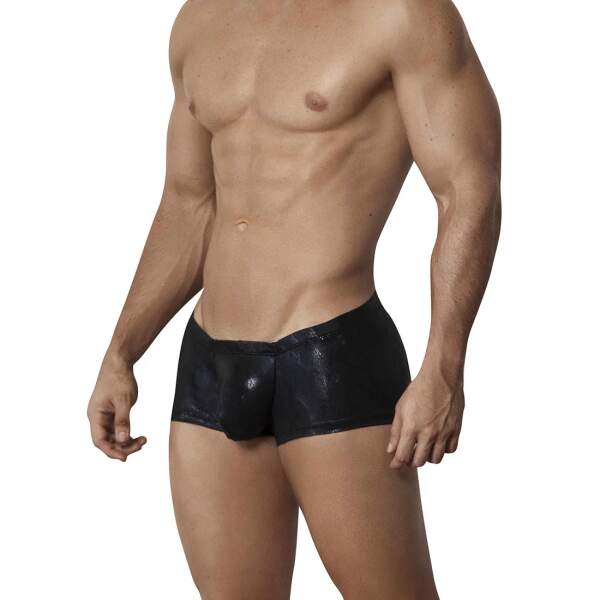 Clever Moda - Brilliant Trunks - Glimmend Slangen Print - Zwart - Afbeelding 3