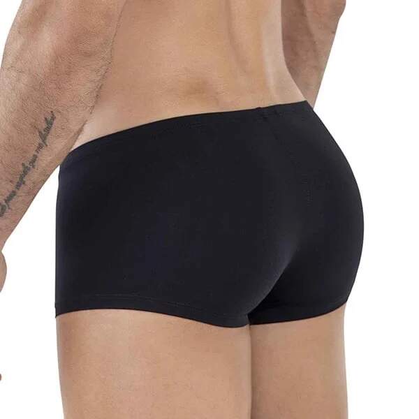 Clever Moda - Mente Latin Boxer - White Stripe - Zacht Microvezel - Zwart - Afbeelding 2