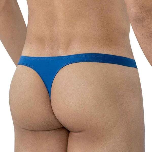 Clever Moda - Beatnick Thong - String - Microvezel - Petrol - Afbeelding 2