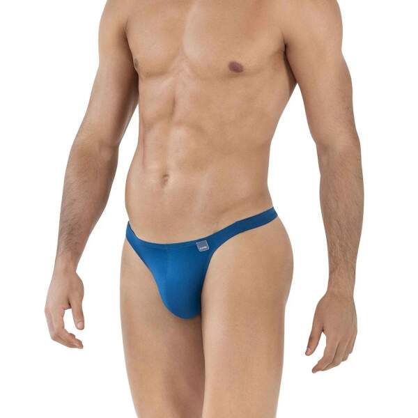 Clever Moda - Beatnick Thong - String - Microvezel - Petrol - Afbeelding 3