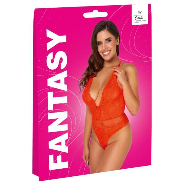 Cottelli Collection - Fantasy - Body Maxima - Kant - Oranje - Afbeelding 5