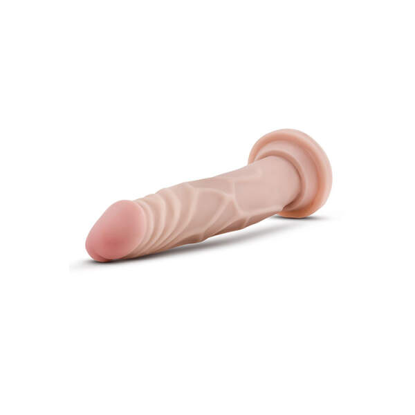 Dr Skin - Realistische Dildo Basic - Zuignap - 19 cm - Nude - Afbeelding 5