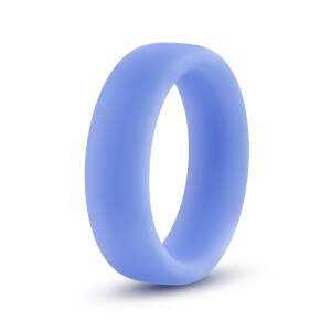 Blush - Cockring - Siliconen - Glow in the Dark  - Blauw