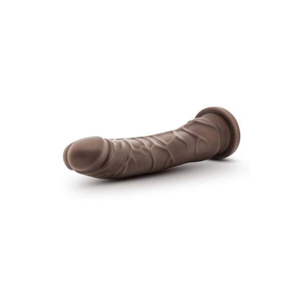 Dr Skin - Plus - Realistische Dildo - Zuignap - 22,8 cm - Bruin - Afbeelding 3