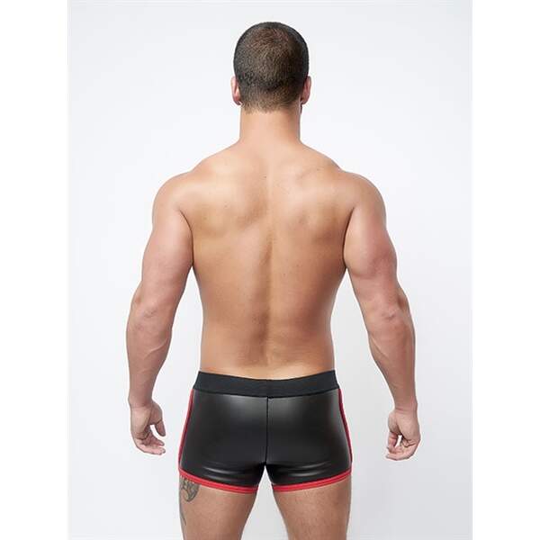 Short met Rode Rits Neopreen - Mr. B - Afbeelding 5