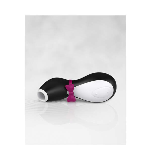 Satisfyer - Pinguin - Luchtdrukvibrator - Zwart - Wit - Afbeelding 2