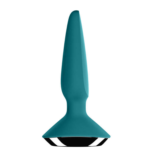 Satisfyer - Plug-Ilicious 1 - Vibrerende Butt Plug - App Controlled - Siliconen - Petrol - Afbeelding 3