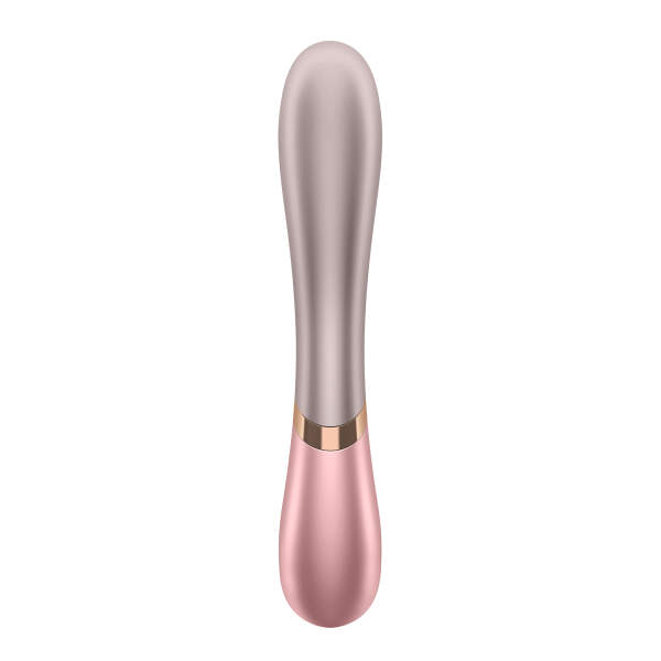 Satisfyer - Hot Lover - Rabbit - Clitoris - G-Spot - Verwarmde Vibrator - met App -Pink - Afbeelding 3