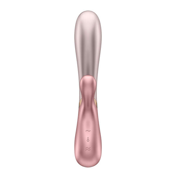 Satisfyer - Hot Lover - Rabbit - Clitoris - G-Spot - Verwarmde Vibrator - met App -Pink - Afbeelding 5