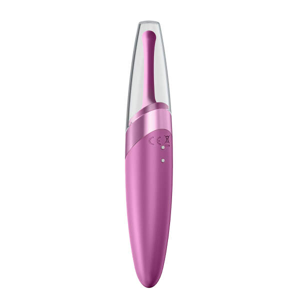 Satisfyer - Twirling Delight - Tip Vibrator - Framboos