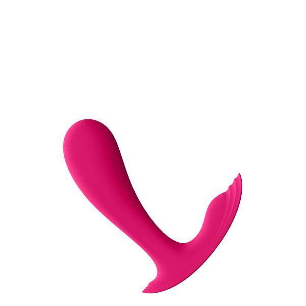 Satisfyer - Top Secret - Draagbare Vibrator - Clitoraal - G-spot - Roze - Afbeelding 2