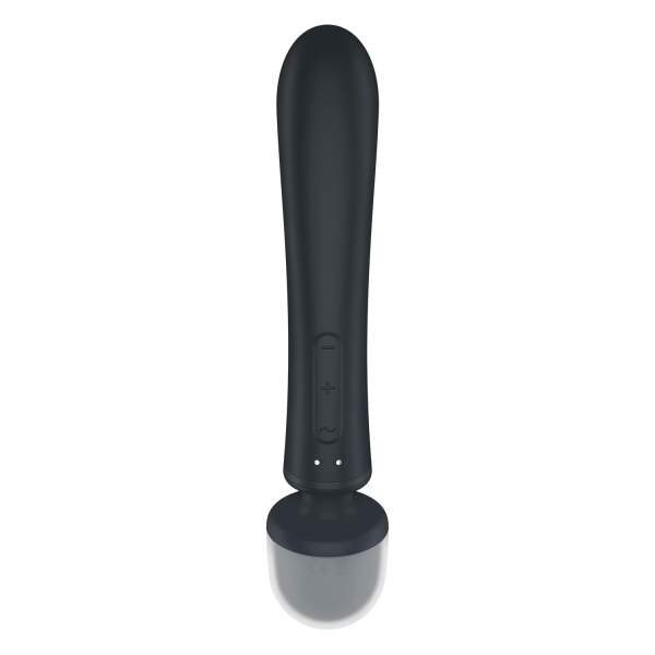 Satisfyer - Triple Lover - Rabbit Vibrator - Wand Vibrator - Grijs - Afbeelding 2