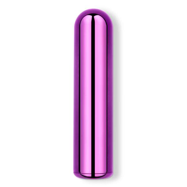 Le Wand - Bullet - Mini Vibrator - 2 Verwisselbare Opzetstukken - Paars - Afbeelding 4