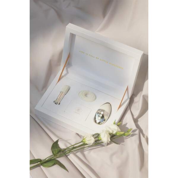 Le Wand - Little Pleasures 6-Delige Collectie - Opleg Vibrator - Bullet Vibrator - Beweegbare Top  - Wit - Afbeelding 6