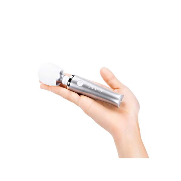 Le Wand - Bullet - Mini Pleasures 4-delige Collectie - Wand Vibrator - RVS Wand - Wit - Afbeelding 3