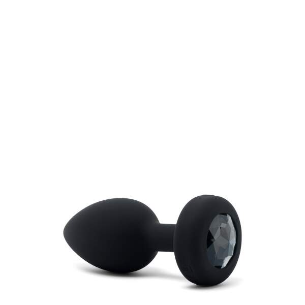 b-Vibe - Vibrating Butt Plug - Jewel - Siliconen - Zwart - M/L - Afbeelding 3
