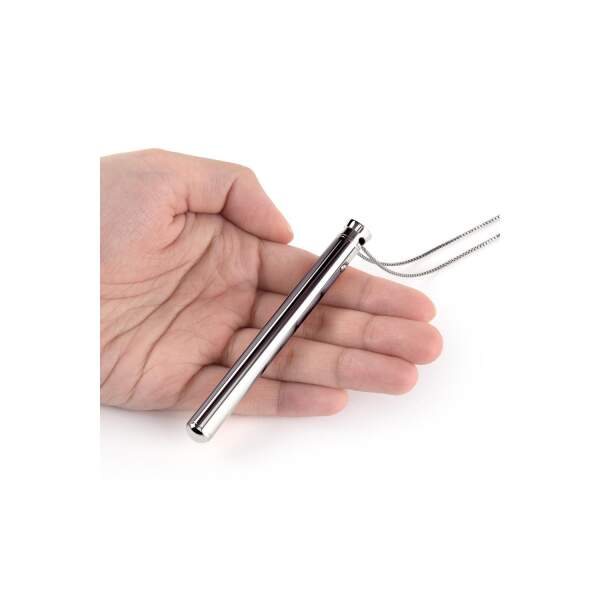 Le Wand - Necklace Vibe - Ketting - Vibrator - Stainless Steel - Zilver - Afbeelding 2