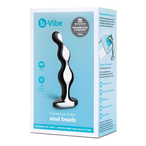 b-Vibe - Anal Beads - RVS - Afbeelding 13