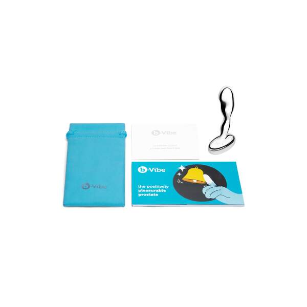 b-Vibe - Prostaat Plug - RVS - Afbeelding 8