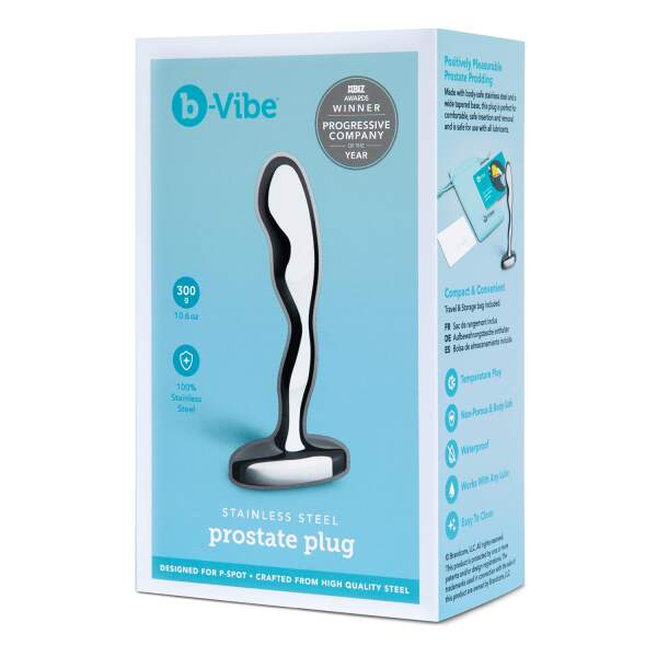 b-Vibe - Prostaat Plug - RVS - Afbeelding 11