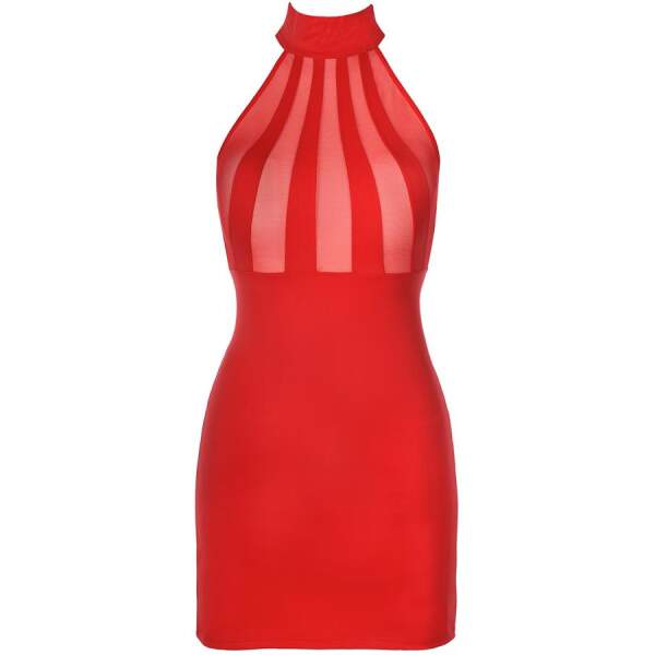 Axami - Jurk Calliope - Lycra - Gaas - Rood - Afbeelding 4