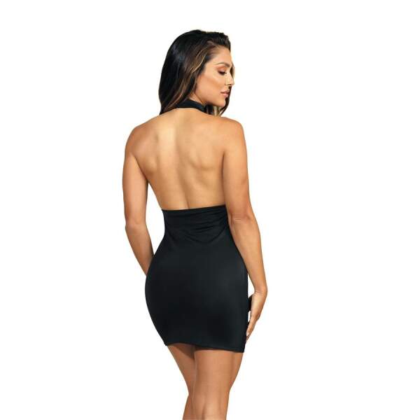 Axami - Jurk Calliope - Lycra - Gaas - Zwart - Afbeelding 3