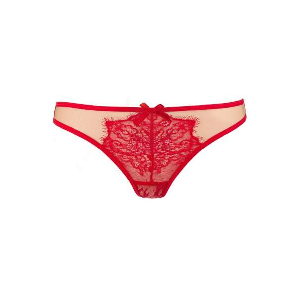 Axami - String - Straps - Kant - Nude - Rood - Afbeelding 2