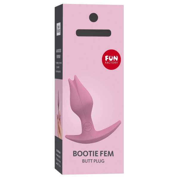 Fun Factory - Bootie Fem - Female Butt Plug - Tulip - Siliconen - Roze - Afbeelding 4