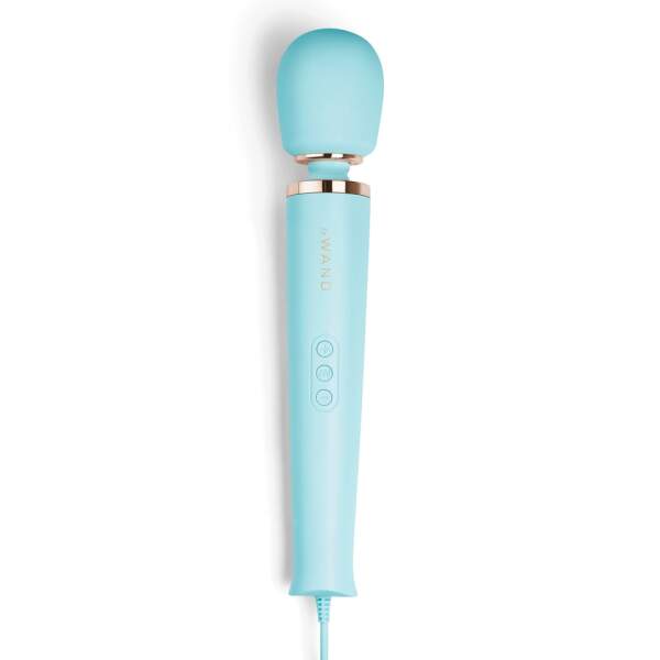 Le Wand - Wand Vibrator Plug-in - Clitoris Vibrator - Met Snoer - Blauw - Afbeelding 3