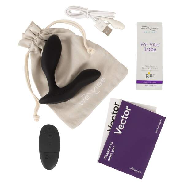 We-Vibe - Vector+ - Prostaat Stimulatie - Anale Stimulatie - Zwart - Afbeelding 5