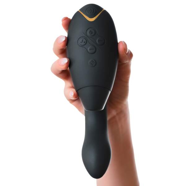 Womanizer - Duo 2 - Clitoris Stimulator - G-Spot Vibrator - Luchtdruk - Vibraties - Zwart - Afbeelding 4