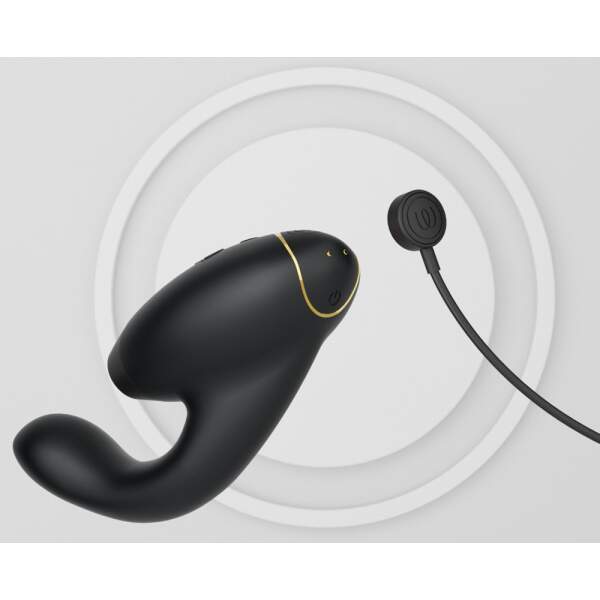 Womanizer - Duo 2 - Clitoris Stimulator - G-Spot Vibrator - Luchtdruk - Vibraties - Zwart - Afbeelding 7