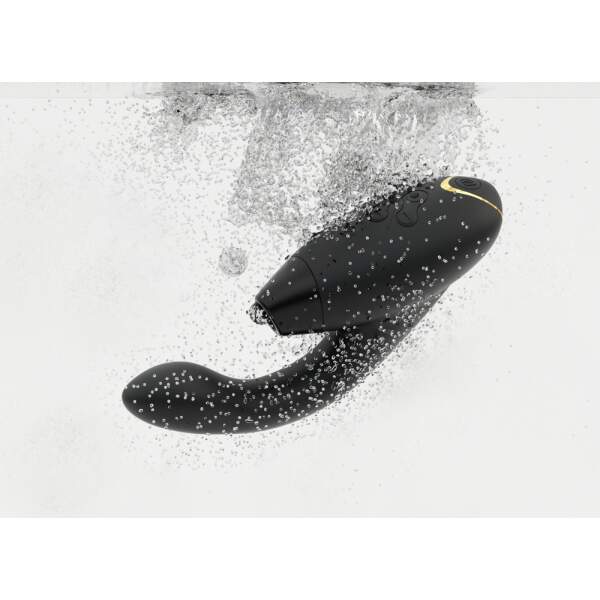Womanizer - Duo 2 - Clitoris Stimulator - G-Spot Vibrator - Luchtdruk - Vibraties - Zwart - Afbeelding 2