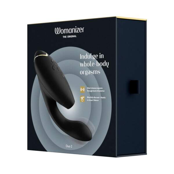 Womanizer - Duo 2 - Clitoris Stimulator - G-Spot Vibrator - Luchtdruk - Vibraties - Zwart - Afbeelding 8