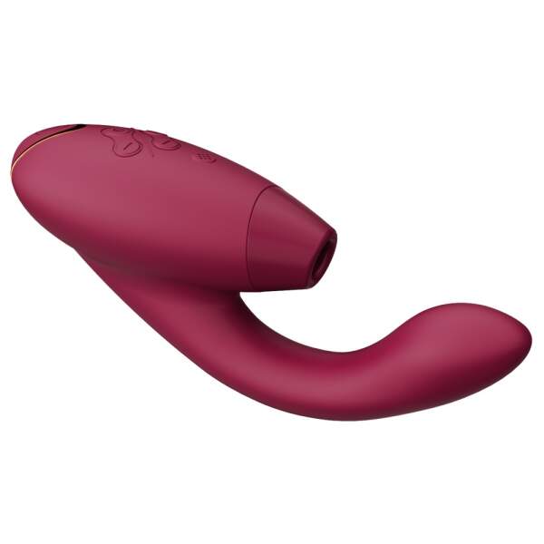 Womanizer - Duo 2 - Clitoris Stimulator - G-Spot Vibrator - Luchtdruk - Vibraties - Rood - Afbeelding 3