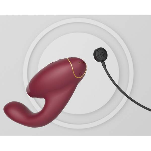 Womanizer - Duo 2 - Clitoris Stimulator - G-Spot Vibrator - Luchtdruk - Vibraties - Rood - Afbeelding 6